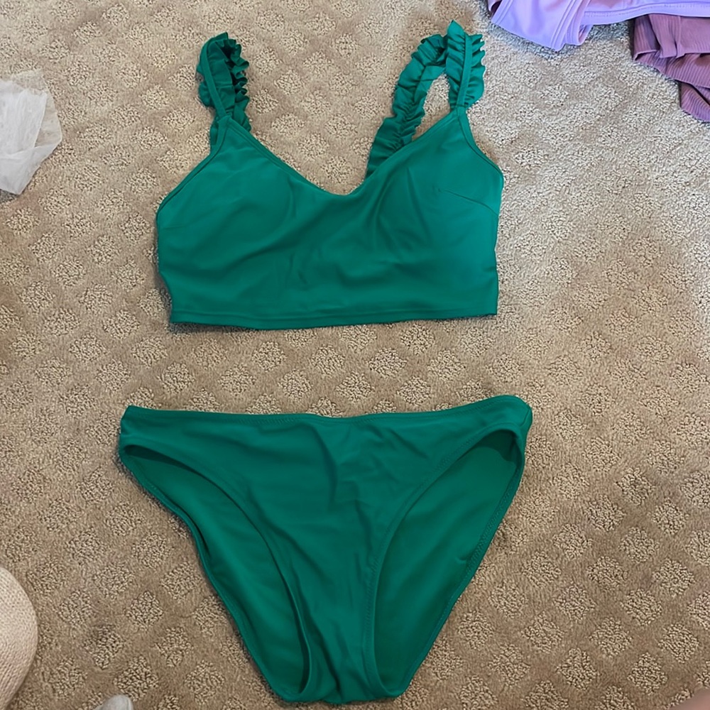 Green bikini